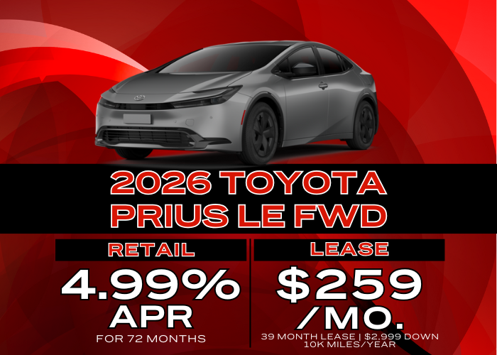 2026 TOYOTA PRIUS LE