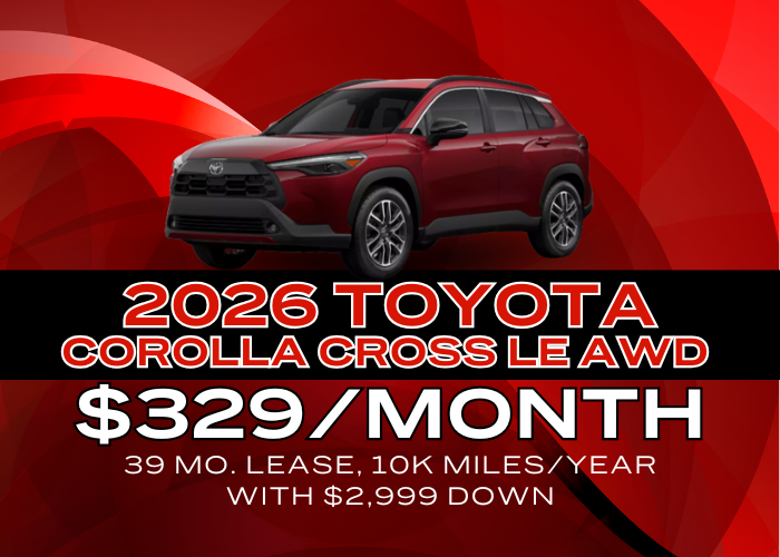2026 Toyota Corolla Cross LE AWD