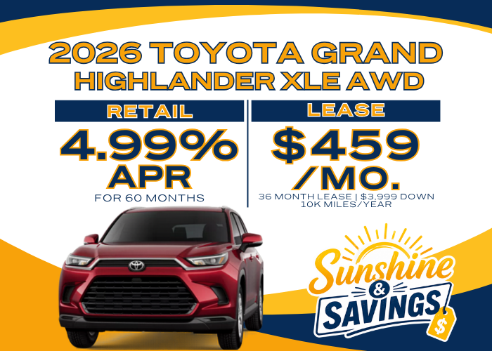 Toyota Grand Highlander XLE AWD