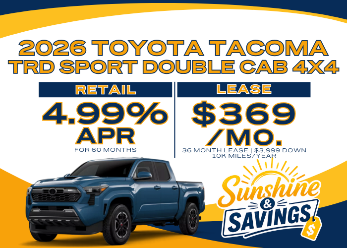 2026 Toyota Tacoma TRD Sport