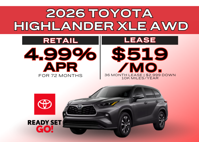 2026 Toyota Highlander XLE AWD