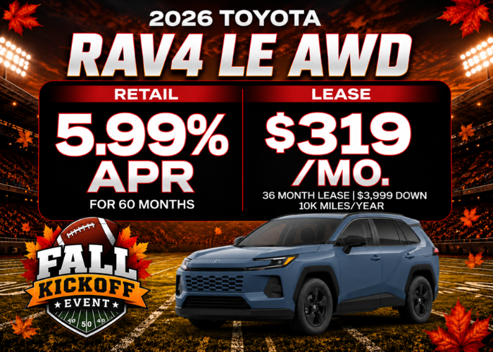 2026 TOYOTA RAV4 LE AWD