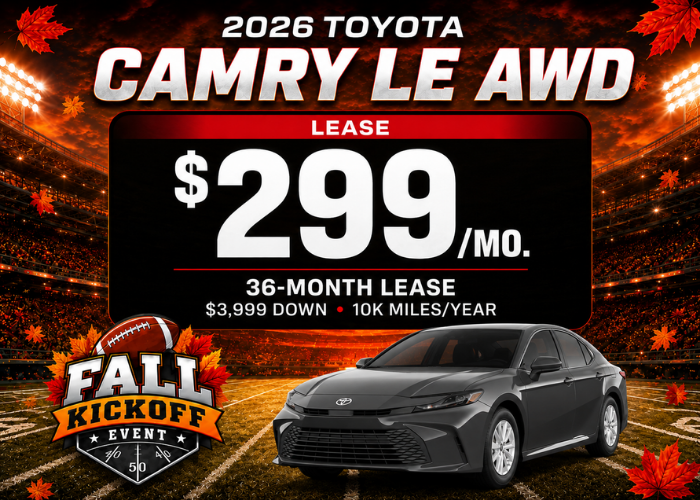 2026 TOYOTA CAMRY LE