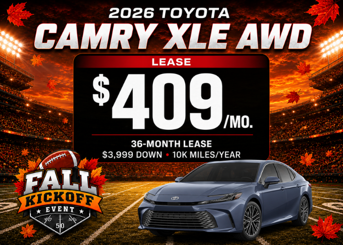 2026 TOYOTA CAMRY XLE