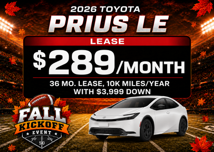 2026 TOYOTA PRIUS LE